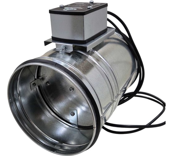 Изображение товара Пожарный клапан TECHNO FKS200 круглый 200мм огнестойкость El60 с приводом с возвратной пружиной 24В 594202