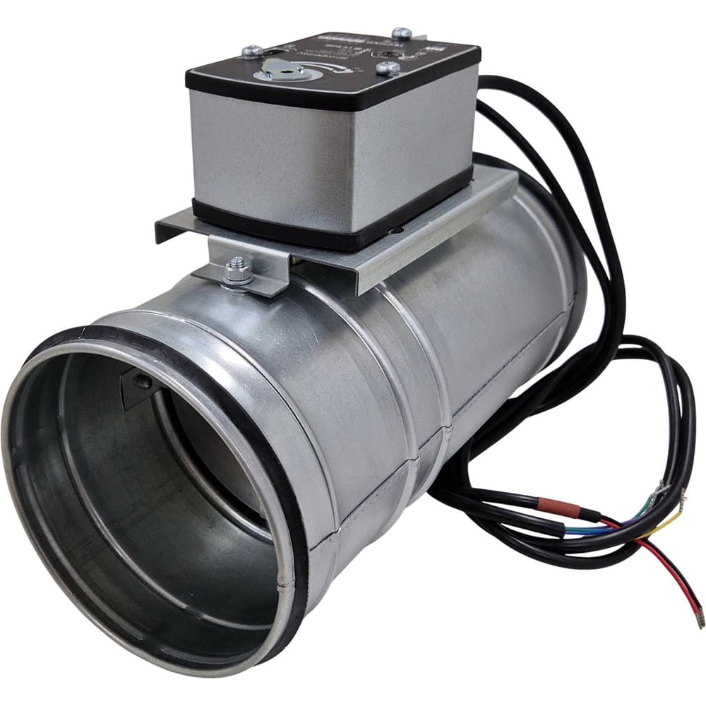 Изображение товара Пожарный клапан TECHNO FKS140 круглый 140мм огнестойкость EI60 с приводом