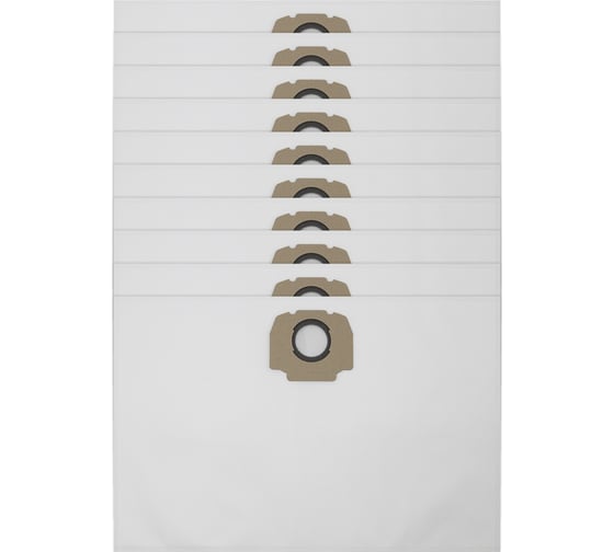 Изображение товара Мешки для Karcher WD 2 Plus, Karcher WD 3 V-15-17-19, Karcher KWD 1, до 30л, 10 шт ROCKSTAR K12(10)