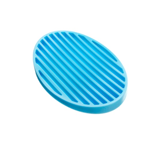 Изображение товара Мыльница SANTRADE силиконовая, синий 3429