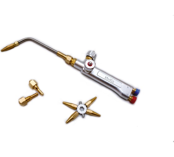 Изображение товара Ацетиленовая горелка ИНКО Г2 M с наконечниками№1,2,3,4 Малютка Г2 M НФ-00018273 00000148356