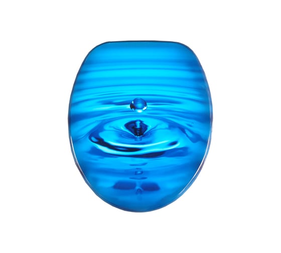 Изображение товара Сиденье для унитаза SANTRADE Капля воды 0514