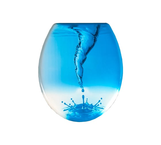 Изображение товара Сиденье для унитаза SANTRADE Водяная воронка 0515