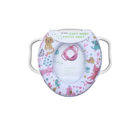 Изображение товара Детское сиденье-накладка для унитаза SANTRADE мягкое 7275