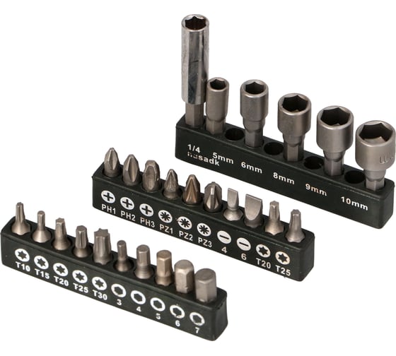 Изображение товара Набор бит FASTER TOOLS 26 шт. FT308-84