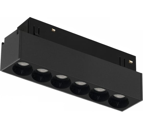 Изображение товара Трековый магнитный светодиодный светильник iLEDEX VISION48/22 SMART 4822-002-L120-6W-38DG-BK