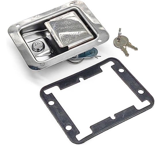 Изображение товара Замок клавишный врезной Атега с 2-мя тягами З-300332