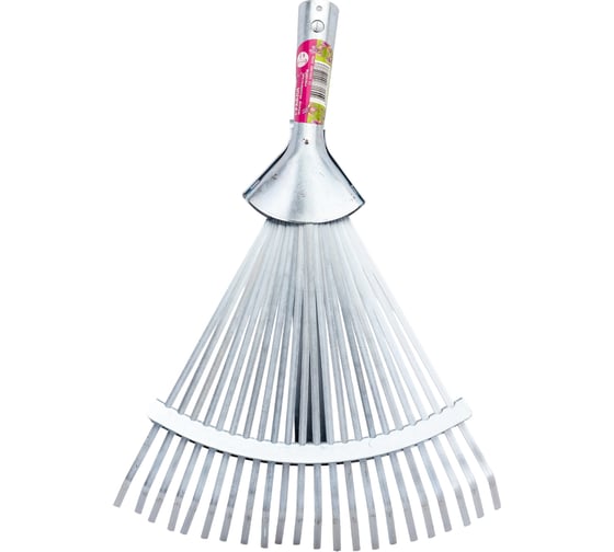 Изображение товара Веерные усиленные металлические грабли DON GAZON 22 плоских зуба, 390 мм 220500