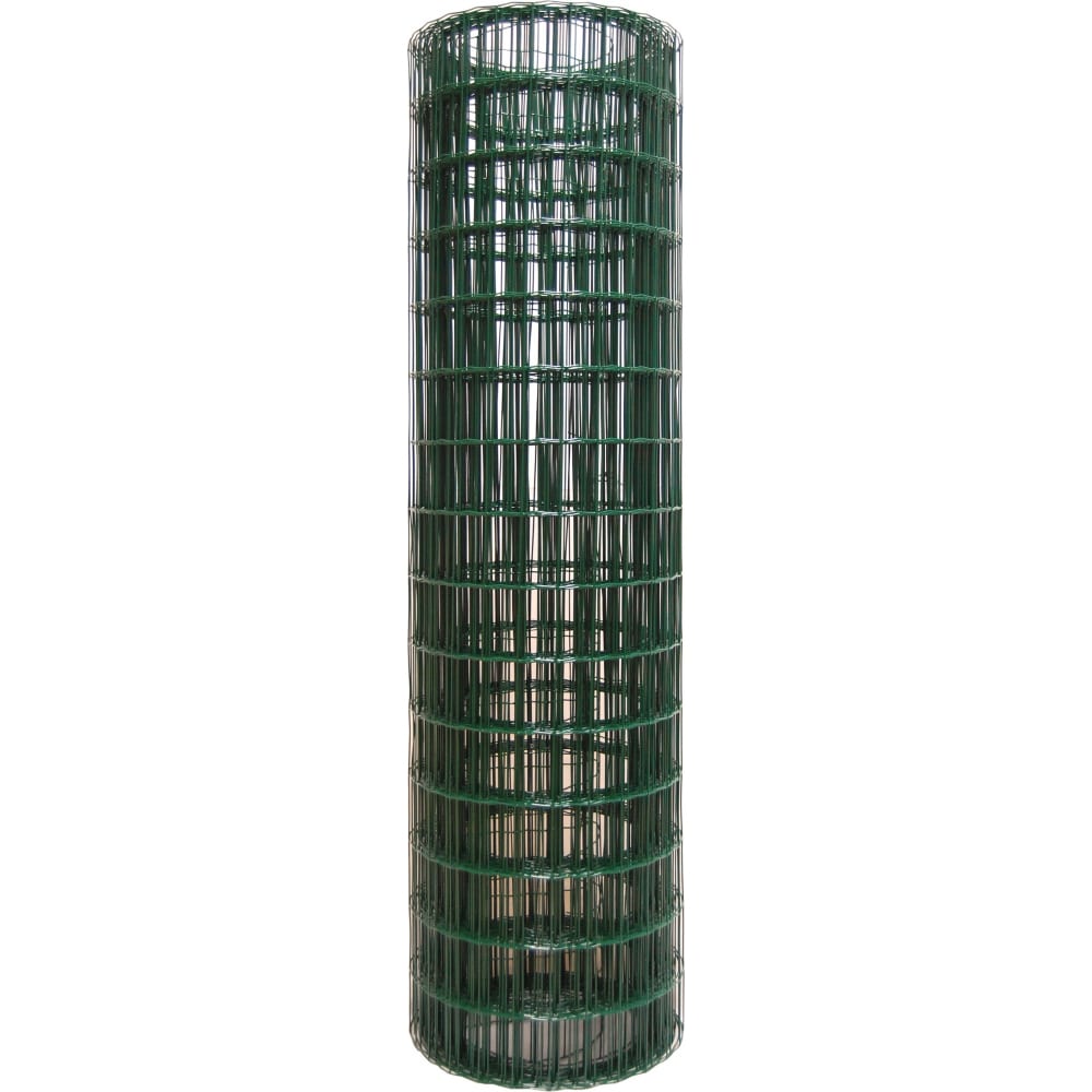 Рулонная сетка Grand Line сетка сварная оцинкованная размер ячейки 60x100 мм 1 8x15 м пвх зелёный