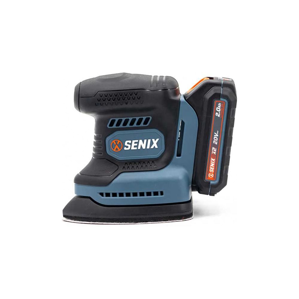 Изображение товара Дельта шлифмашина SENIX серии X2 20В с аккумулятором и зарядным устройством