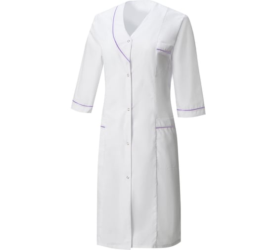 Изображение товара Халат СОЮЗСПЕЦОДЕЖДА Варя белый, р.44, рост 170-176 2000000039558