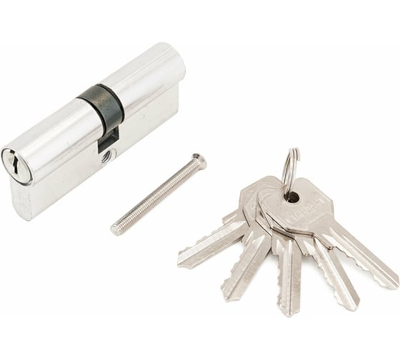 Изображение товара Цилиндровый механизм Стандарт CP (40х10х40 мм; 5 ключей; английский ключ) 12221