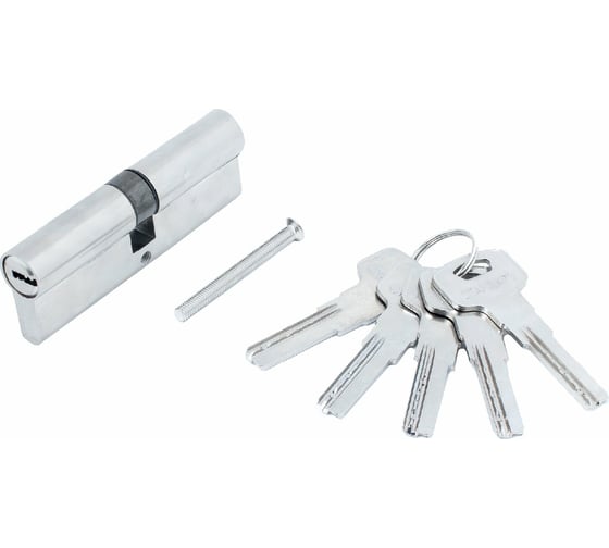 Изображение товара Цилиндровый механизм Стандарт SN (40х10х40 мм; 5 ключей; перфорированный ключ) 12225