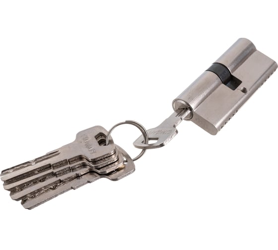 Изображение товара Цилиндровый механизм Стандарт SN (30х10х30 мм; 5 ключей; перфорированный ключ) 12223