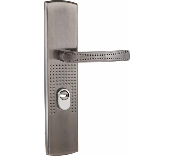 Изображение товара Комплект ручек для китайских металлических дверей Стандарт (универсальная; двухсторонняя) 7840