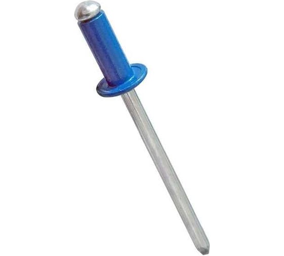 Изображение товара Заклепки STEELFIX 4,8х12 RAL 5005 синий (200шт) алюминий/сталь, оцинк. ЗК03020