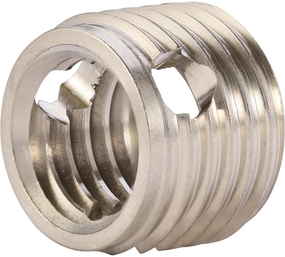 Изображение товара Вставка резьбовая самонарезная с режущими отверстиями H-Tools М 3.0х0.5 6h L=4мм 5шт. 9791030HT-5