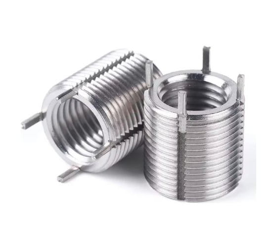 Изображение товара Вставка резьбовая H-Tools усиленная М 8.0х1.25 6h L=12мм 3981080HT