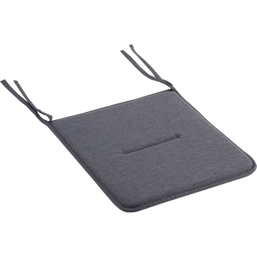 Изображение товара Подушка сидушка на стул ОФИСМАГ PRIMILA STANDARD плоская рогожка 37x37см