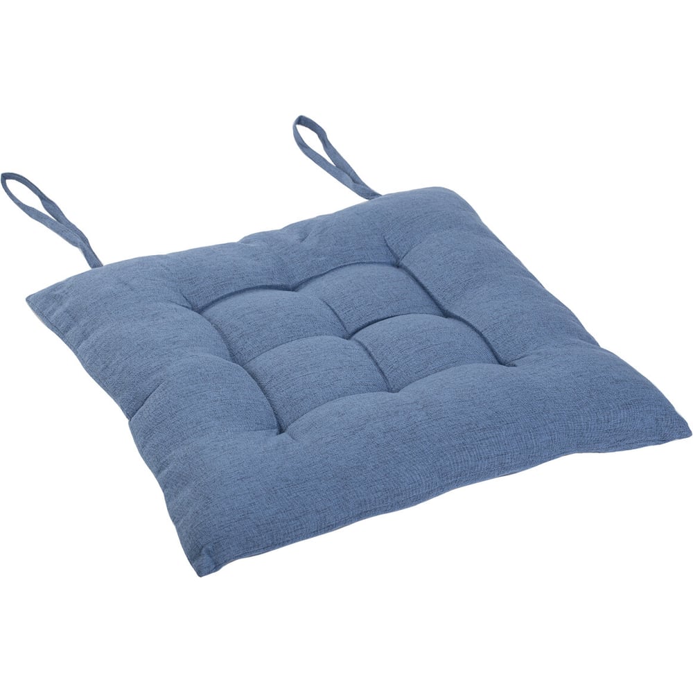 Изображение товара Подушка сидушка на стул ОФИСМАГ PRIMILA LUX 40x40 см полиэстер синий