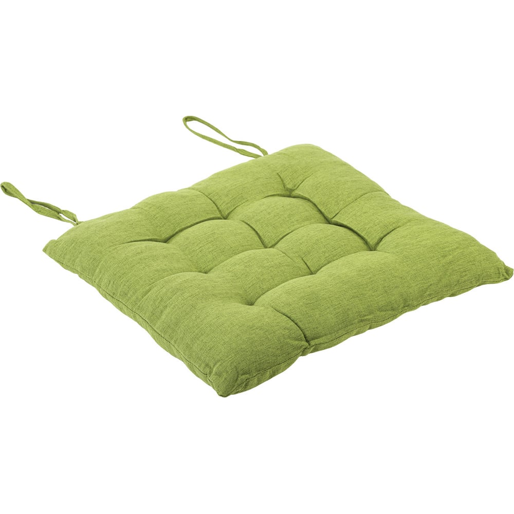 Изображение товара Подушка сидушка на стул ОФИСМАГ PRIMILA LUX рогожка 40x40 см, зеленая