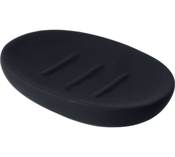 Изображение товара Мыльница настольная FORA FEEL, черный, керамика, FOR-FE036BL