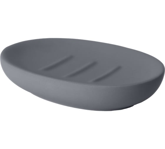 Изображение товара Мыльница настольная FORA FEEL, серый, керамика, FOR-FE036GR