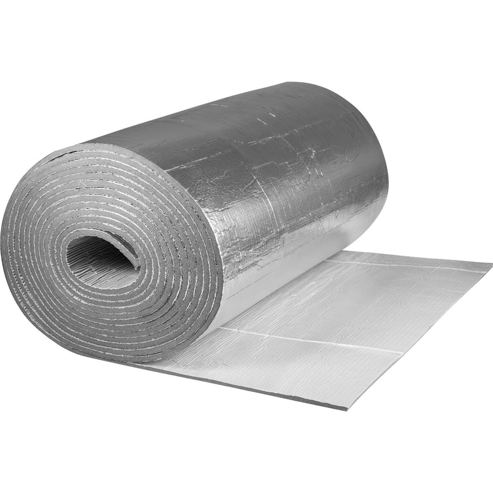 Изображение товара Теплоизоляционный рулон K-FLEX 06x1000-30 AIR AD METAL 80106210104MET для теплоизоляции