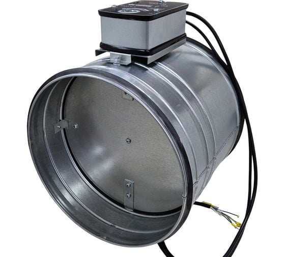 Изображение товара Пожарный клапан TECHNO FKS315 круглый 315мм огнестойкость El60 с приводом с возвратной пружиной 24В с ТРУ 594319