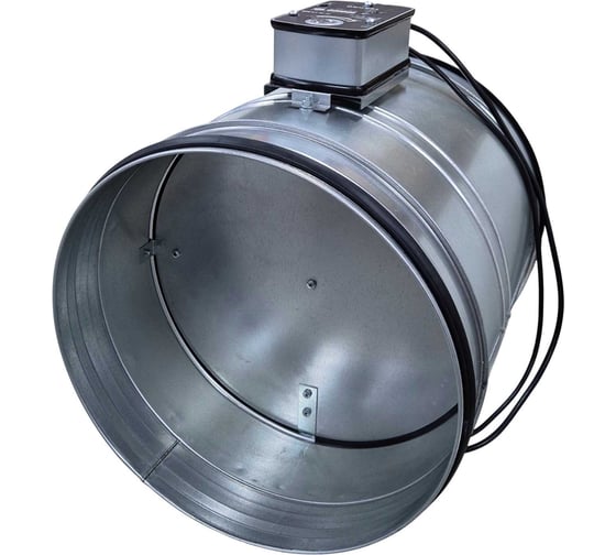 Изображение товара Пожарный клапан TECHNO FKS400 круглый 400мм огнестойкость El60 с приводом с возвратной пружиной 24В 594402