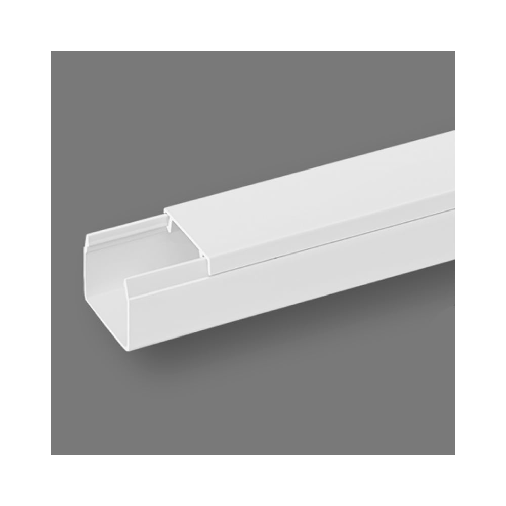 Изображение товара Кабель-канал TDM ELECTRIC 16х16 1 м белый IP40 магистральный парапетный