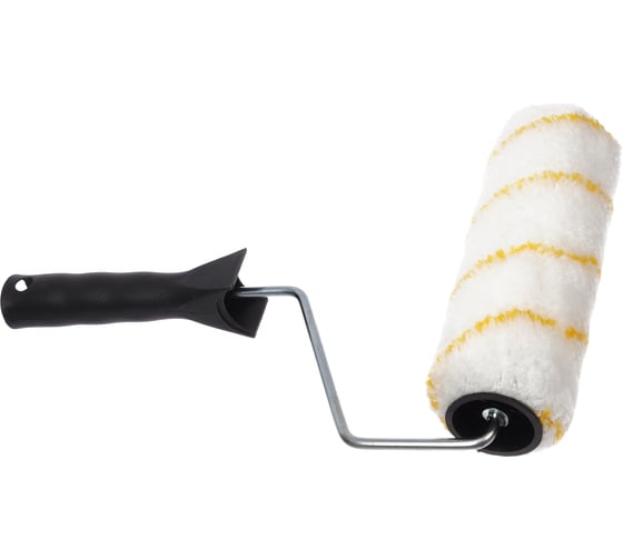 Изображение товара Валик в сборе TOOLBERG, полиакрил, 11х180х40 мм, каркас, с красной нитью, белый 0303015 90003335547