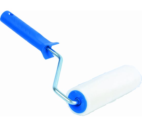 Изображение товара Малярный валик TOOLBERG с ручкой, велюр, 4х180х40 мм 0312001 Лк-00001520