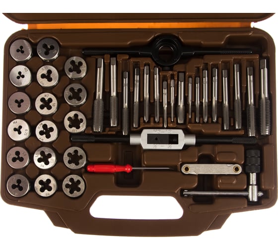 Изображение товара Набор метчиков и плашек Ombra OMT40S 40 предметов