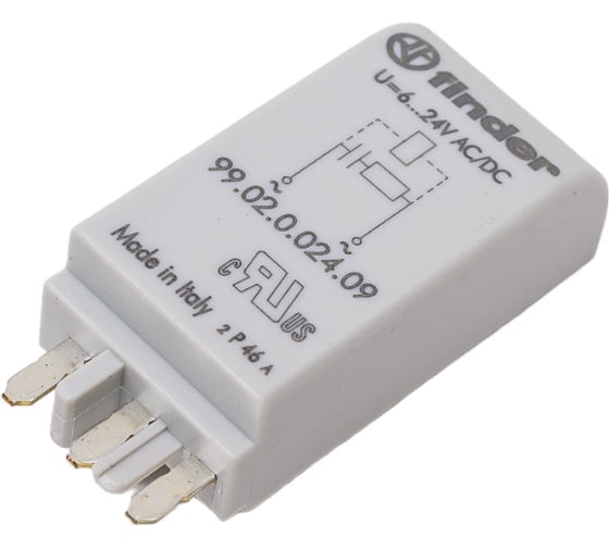 Изображение товара RC + варистор Finder /= 6-24В AC/DC, 9902002409