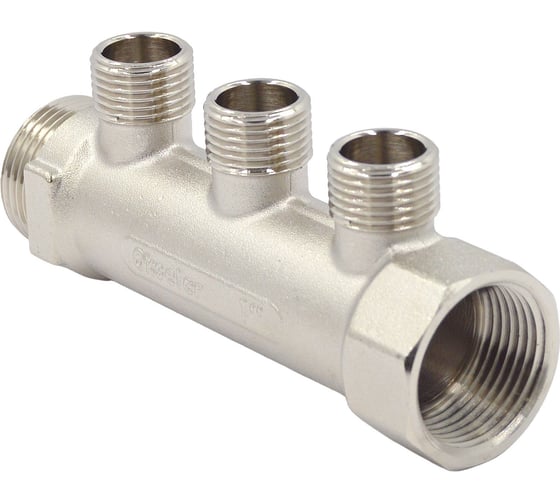 Изображение товара Коллекторы латунные Okseler 1x1/2НР 3 выхода oks00373