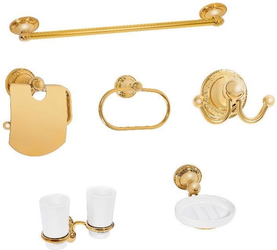 Изображение товара Комплект SMT KL-G81000 №8 6 предметов(золото) KL-G81000