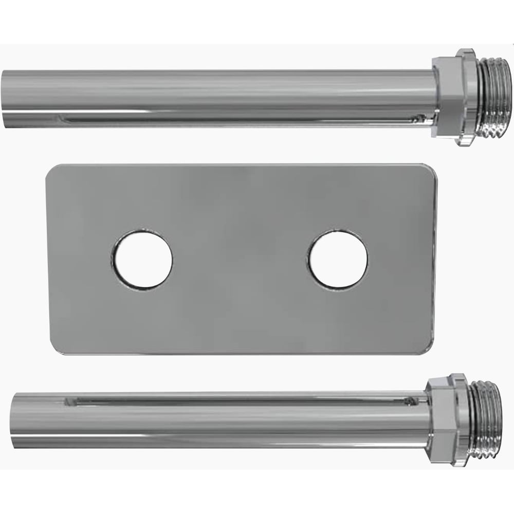 Изображение товара Комплект обжимных трубок VIVALDO DN15мм 1/2РН с двойным отражателем хром