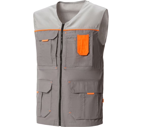 Изображение товара Жилет СОЮЗСПЕЦОДЕЖДА Профессионал темно-серый/светло-серый, р. 48-50, рост 170-176 2000000060965