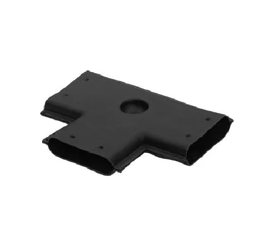 Изображение товара Тройник для плоских дренажных гофрированных труб FT Group 160х40 мм 90 град 772469