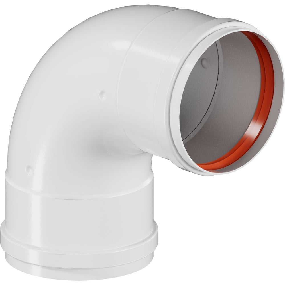 Изображение товара Отвод OKSELER D 80 угол 90 градусов F/F алюминий для вентиляции