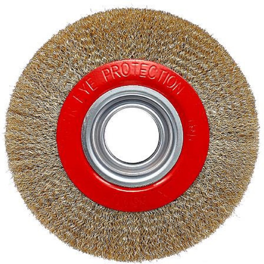 Изображение товара Корщетка Diamond Industrial 150 мм для точила с латунированной проволокой