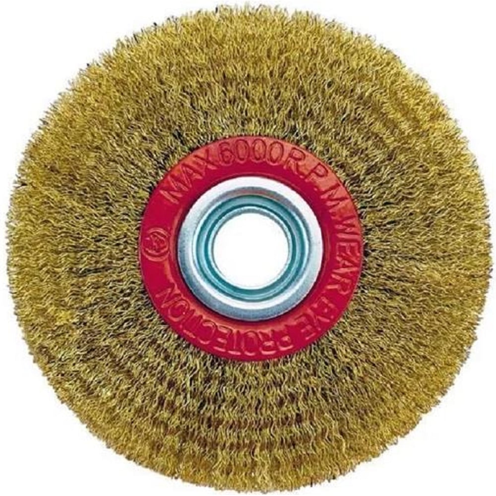 Изображение товара Корщетка Diamond Industrial для точила 180x32 мм, латунная проволока 0.3 мм