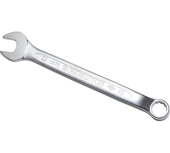 Изображение товара Комбинированный ключ изогнутый IZELTAS 12мм, длина 167 мм, 370020012