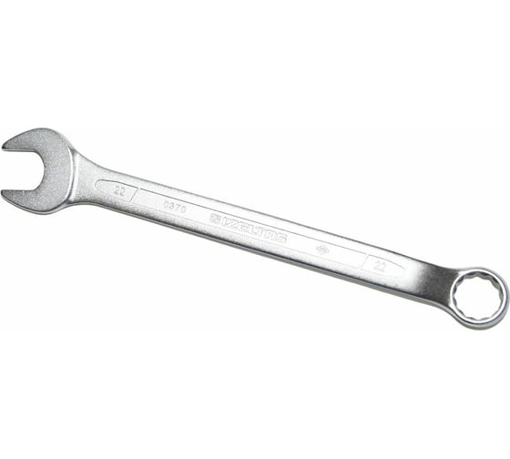 Изображение товара Комбинированный ключ изогнутый IZELTAS 22мм, длина 295 мм, 370020022