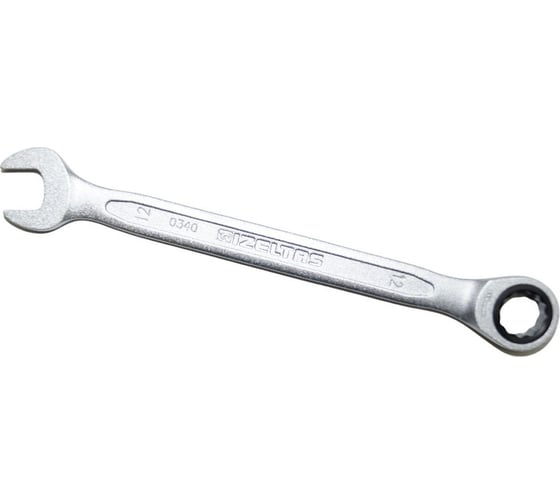 Изображение товара Комбинированный ключ трещоточный IZELTAS 12мм, длина 170 мм, 340020012