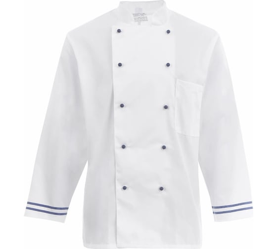 Изображение товара Поварская куртка СОЮЗСПЕЦОДЕЖДА Люкс-Лайт синяя полоска, р. 44-46, рост 170-176 2200000081315