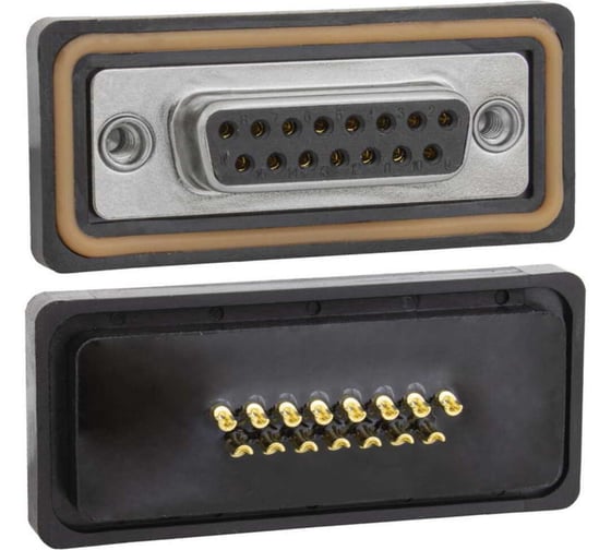 Изображение товара Разъем D-SUB RUICHI DB-15F IP67 123589