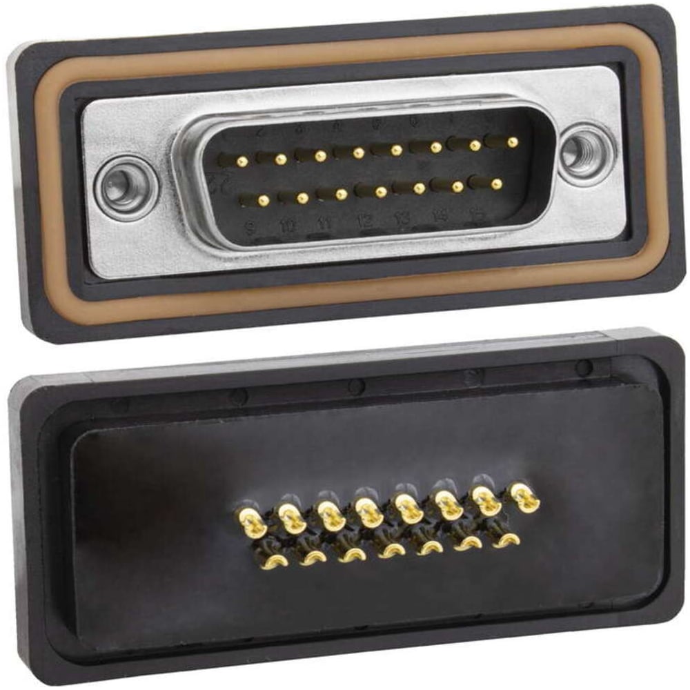 Изображение товара Разъем D-SUB RUICHI DB-15M IP67 для надежного подключения