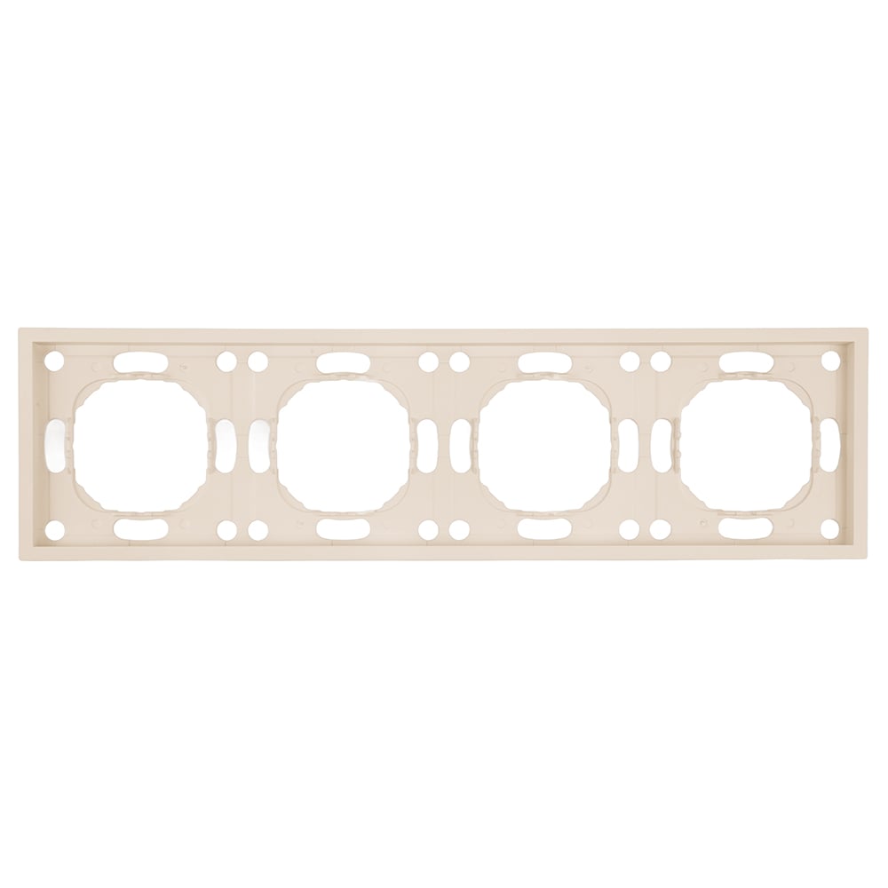 Изображение товара Рамка 4-местная STEKKER Эмили в цвете кашемир